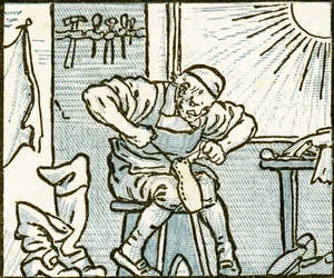 Der Schuster, Liedillustration für 